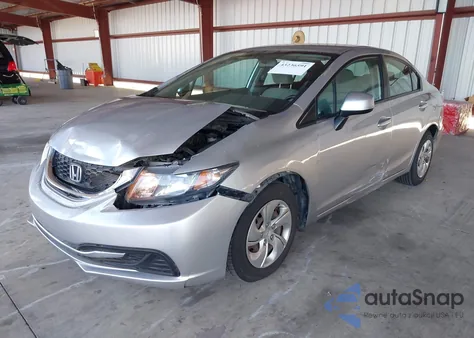2013 Honda Civic Lx из США, поврежденный, VIN 19XFB2F59DE264365